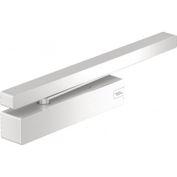 Ensemble ferme-porte TS 98 XEA EMF blanc P100 EN 1-6 Charnière de montage normal et côté opposé de la charnière.BG