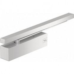Ensemble ferme-porte TS 92 XEA EMF blanc P100 EN 1-4 Installation normale côté charnières