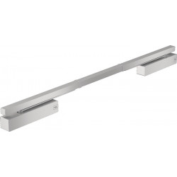 Ensemble ferme-porte TS 98 XEA GSR/VL XEA blanc P100 EN 1-6 Installation normale côté charnières