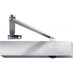 Ensemble ferme-porte TS 4000 N argenté EN 1-6