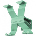 Porte-manteau mural aluminium 4 patères Longueur 170mm vert