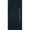 Porte d'entrée en métal PRO anthracite RAL7016 B1100mm H2100mm gauche RC2 n.DIN EN1627 