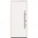 Porte d'entrée en métal PRO blanc RAL9016 B1100mm H2100mm DIN gauche RC2 n.DIN EN1627 