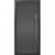 Porte d'entrée en métal PRO anthracite CH703 B1100mm H2100mm DIN droite RC2 n.DIN EN1627 