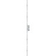 Serrure de porte de sécurité Secury Bolzenr.PZW 20/65/72/8mm F-St.argenté 2285mm BKS