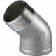 Raccord coudé EN 10226-1 NPS 1 pouce Filetage intérieur/extérieur SPRINGER (Par 10)