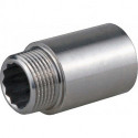 Rallonge de robinet DIN 3523 EN 10226-1 NPS 1/2 pouce 53mm 13mm 40mm SPRINGER (Par 10)