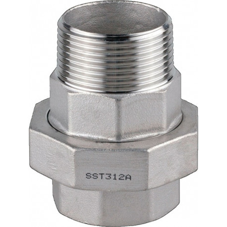 Vissage EN 10226-1 NPS 1 1/4 pouce étanchéité de surface 71mm 17mm 21mm SPRINGER (Par 5)