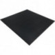 Tapis anti-vibrations l. 0,5 m L. 0,5 m épaisseur 10 mm noir NR/SBR sans insert tissé