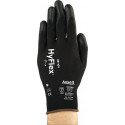 Gant HyFlex® 48-101 Taille 8 noir EN 388 PSA II Nyl.m.PU ANSELL (Par 12)