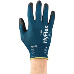 Gant HyFlex® 11-616 Taille 8 vertbleu/noir EN 388:2016 PSA II 12 PA (Par 12)