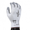 Gant HyFlex 11-800 Taille 10 blanc/gris EN 388 PSA II Nyl.avec mousse nitrile ANSELL (Par 12)
