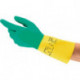 Gant de protection chimique AlphaTec® 87-900 Taille 8.5-9 vert/jaune EN 388.EN 374.EN 421 (Par 12)