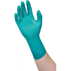 Gants usage unique.Microflex 93-260 Taille.10.5-11 vert/bleu Neopren/Nitril 50 St./Box