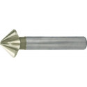 Foret aléseur EUC DIN 335C 90 Degrés D.8.3mm HSS spécial Tige cylindrique Z.3 BECK