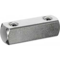 Carré enfichable, taille 1/2 pouce, 42 mm de long avec serrure à bille GEDORE