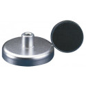 Aimant plat D.40xH8mm avec douille filetée adhérence 125 N