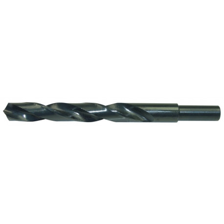Foret hélicoïdal DIN 338 Typ N D.13.5mm HSS laminé tige dégagée D. de la tige.13mm court
