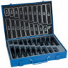 Foret hélicoïdal agzin DIN 338 TypN 1-10mm steInt.um 0.5mm HSS 170 unités 