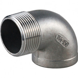 Raccord de fileté de 90° filet int./ext. NPS 1 1/2 pouce (Par 5)