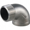 Raccord de fileté de 90° filet int./ext. NPS 2 pouce (Par 5)
