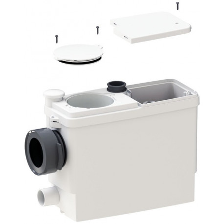 Système de relevage des eaux usées z. Connecticut sur WC.WT.douche.Bidet suspendu - SFA-SANIPACK PRO UP.