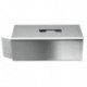 Distributeur de papier toilette CWS ObjectLine pour 3 Rouleaux. Inox