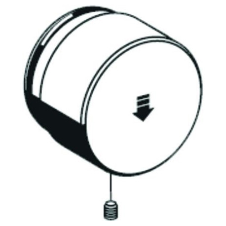 Bouton d'actionnement Schell LINUS DP-SC-T à fermeture automatique chromé