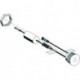 Bouton piezo Schell 12V. pour douche chromée