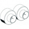 Ensemble de rosaces Schell VITUS chrome