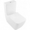 Venticello, Accessoires, mécanisme à touche DualFlush, chroméé, alimentation latérale ou arrière, En porcelaine sanitaire Blanc