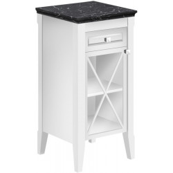 Armoire latérale V&B HOMMage 440x850x425mm Arrêt à droite star white
