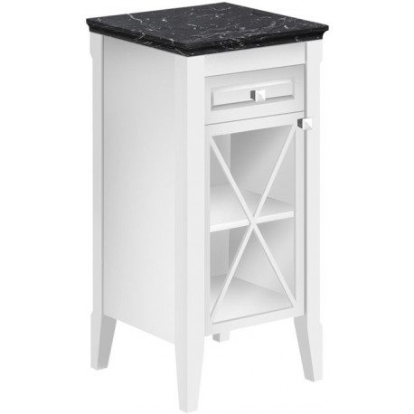 Armoire latérale V&B HOMMage 440x850x425mm Arrêt à droite star white