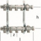Distributeur de radiateur 6 boucles 340x185x50mm