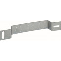 Rail de montage Multitubo en acier galvanisé 76 / 153mm courbé