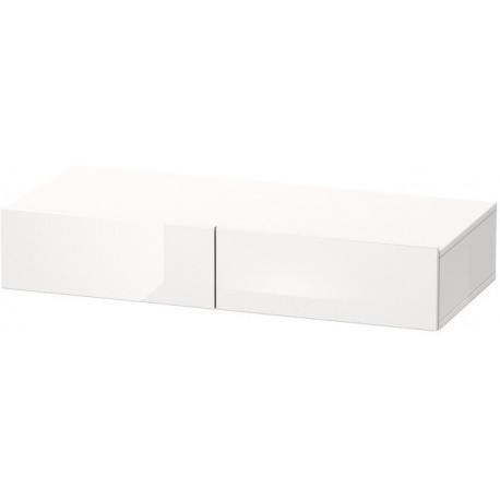 Etagère à tiroirs Duravit DURASTYLE 440x1000x150mm blanc brillant/bas ma