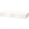 Etagère à tiroirs Duravit DURASTYLE 440x1200x150mm blanc brillant/bas ma