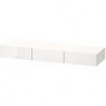 Etagère à tiroirs Duravit DURASTYLE 440x1500x150mm blanc brillant/bas ma