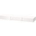 Etagère à tiroirs Duravit DURASTYLE 440x1800x150mm blanc brillant/bas ma