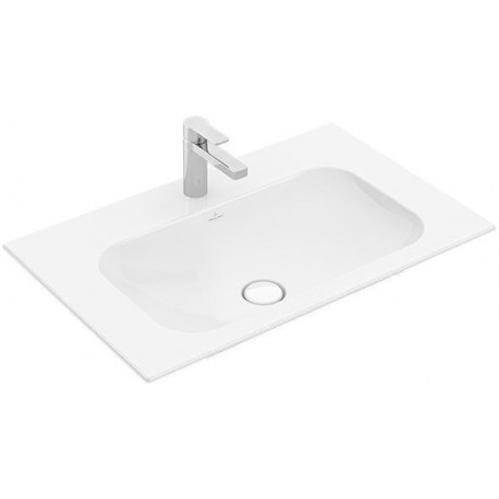 Lavabo V&B FINION sans trop-plein 800x500mm blanc C+