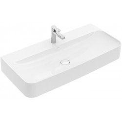 Lavabo V&B FINION avec trop-plein couvert ViFlow 1000x470mm we C+