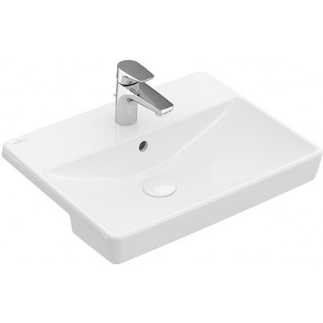 Lavabo à poser V&B AVENTO 550x360mm avec trop-plein we C+