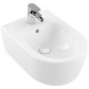 Bidet mural AVENTO 370x530mm avec débordement blanc