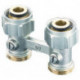 Raccord à vis d'arrêt OV ZB Multiflex F 3 / 4Z ÜMx3 / 4Z Ext MS nickelé