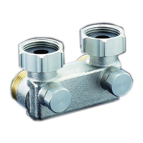 Déflecteur avec obturation D coin WI 50mm 3/4Z ÜMx3/4Z Ext