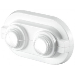ROSACE PLASTIQUE ENTRAXE 35mm TUBE 16mm