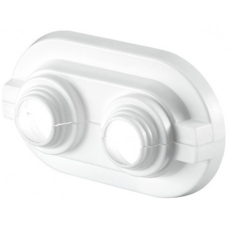 ROSACE PLASTIQUE ENTRAXE 35mm TUBE 16mm