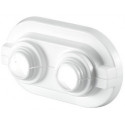 ROSACE PLASTIQUE ENTRAXE 35mm TUBE 16mm