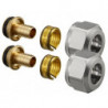 JEU RACCORDS A SERRAGEOFIX KM 24 x 1,5 NICKELE, 14 x 2mm (par 2)