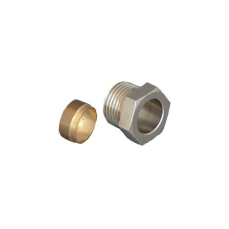 Raccord à compression OV Ofix 1/2poucex15mm